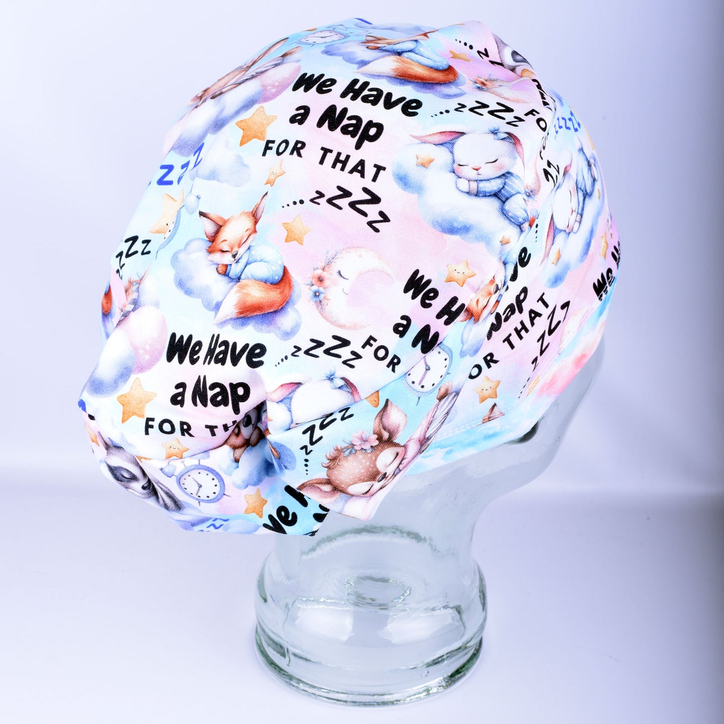 Nap for That Scrub Cap