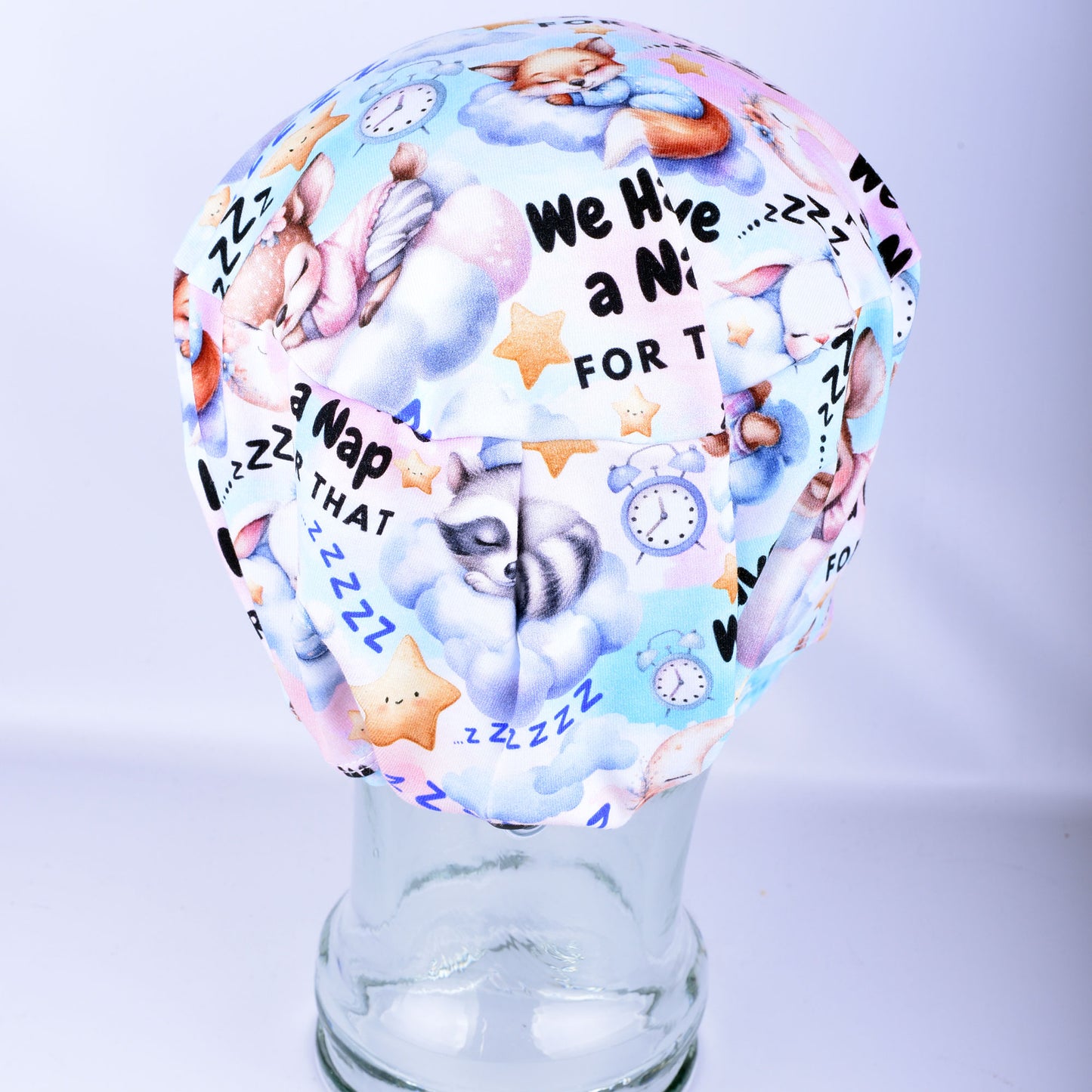 Nap for That Scrub Cap