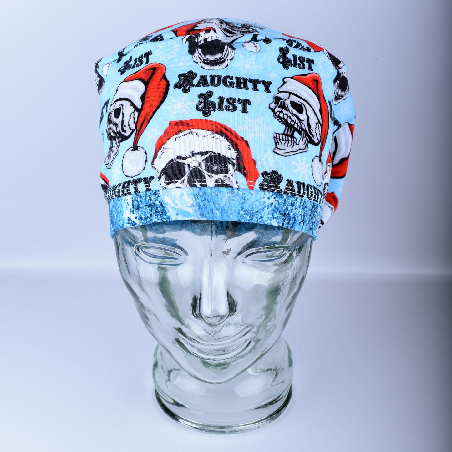 Naughty List Scrub Cap