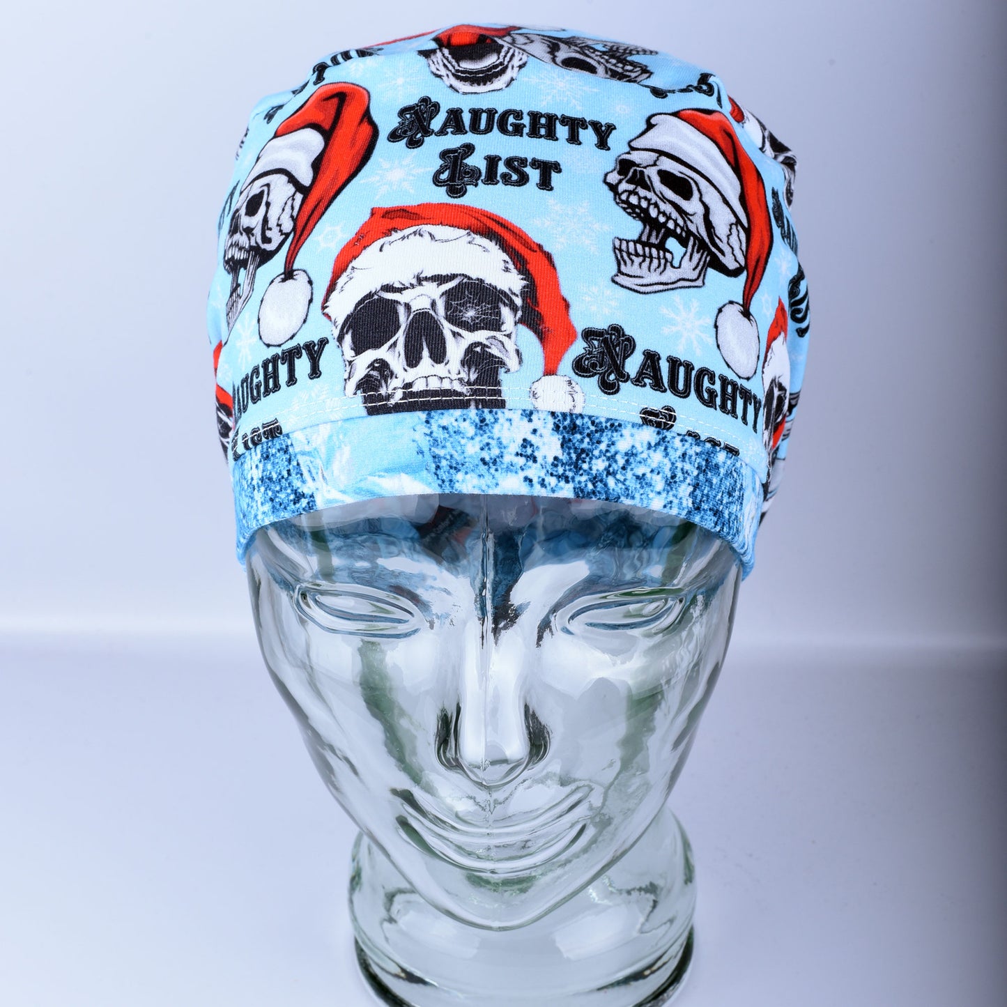 Naughty List Scrub Cap