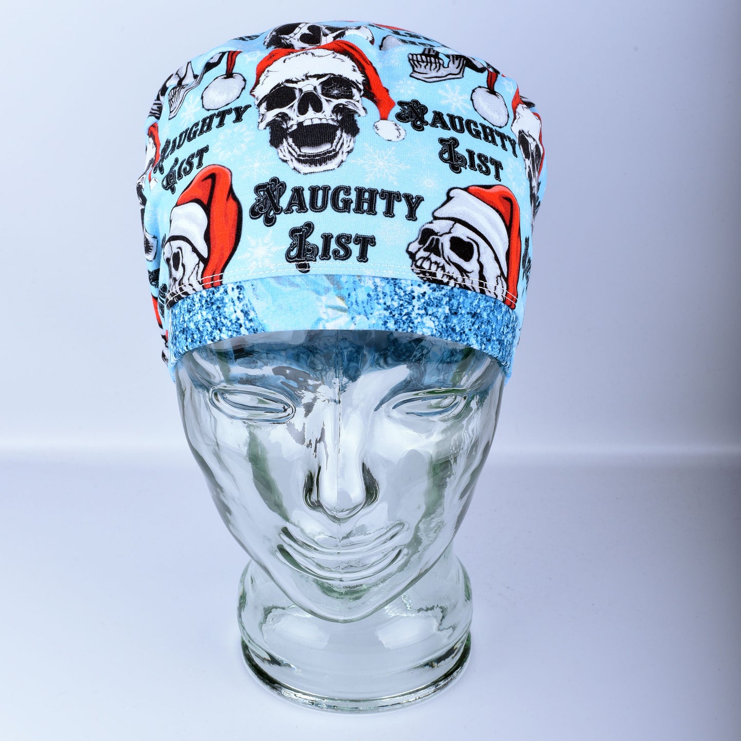Naughty List Scrub Cap
