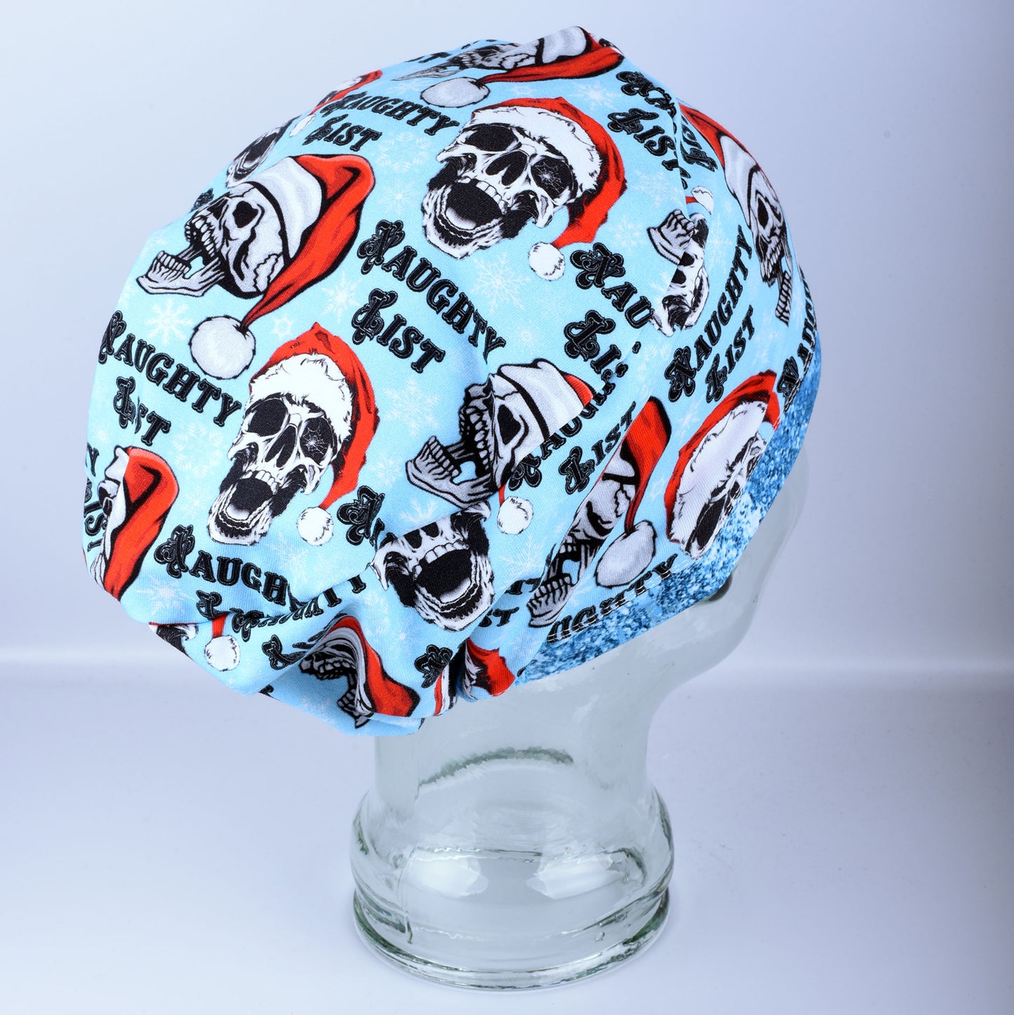 Naughty List Scrub Cap