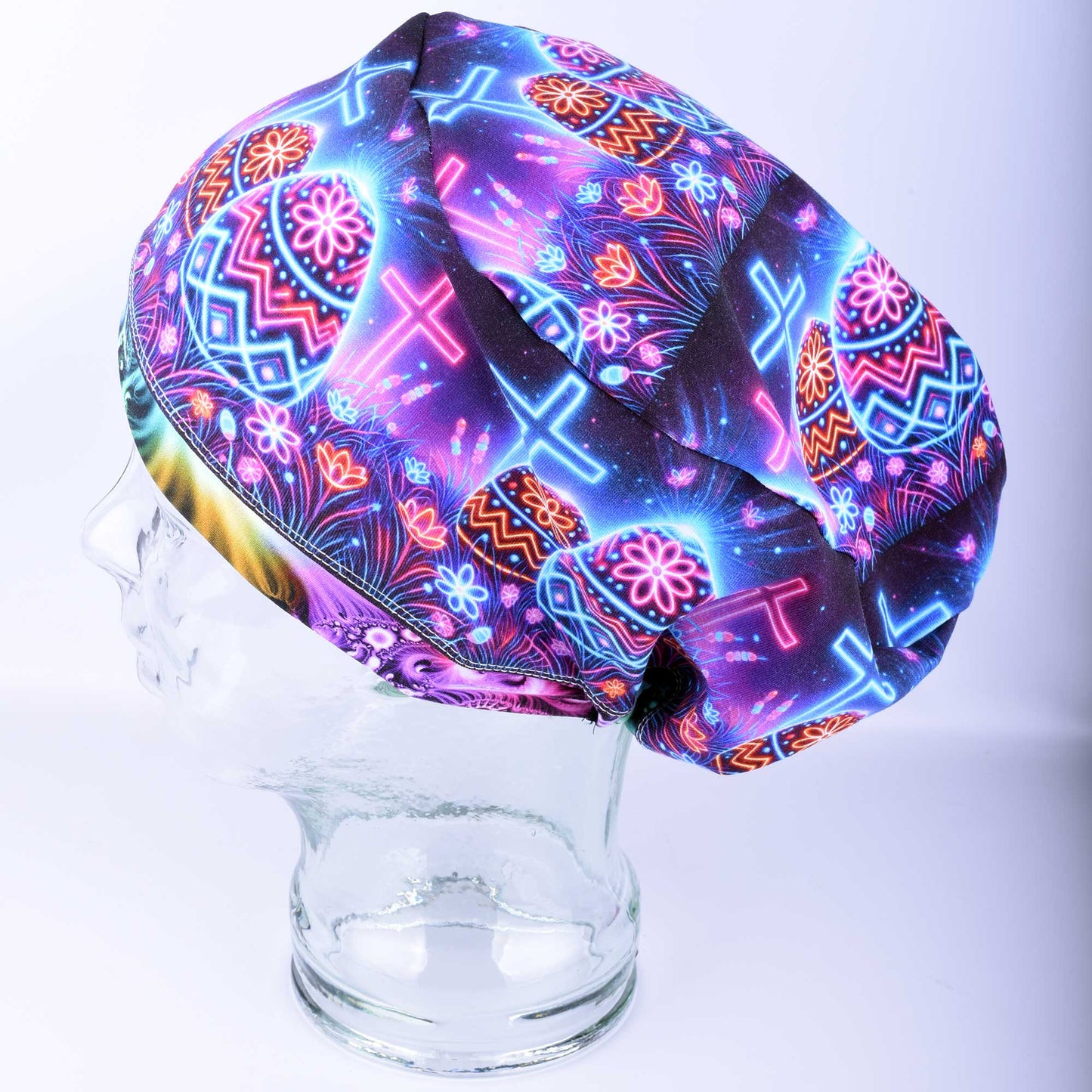 Neon Easter Scrub Cap