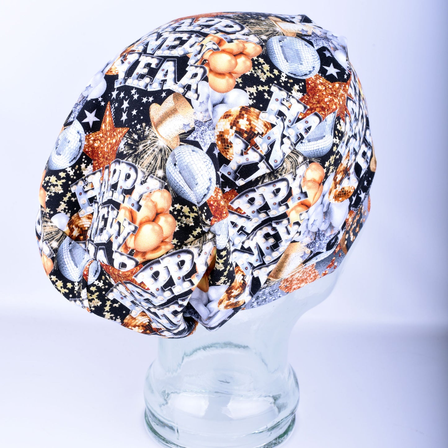 New Year Scrub Cap