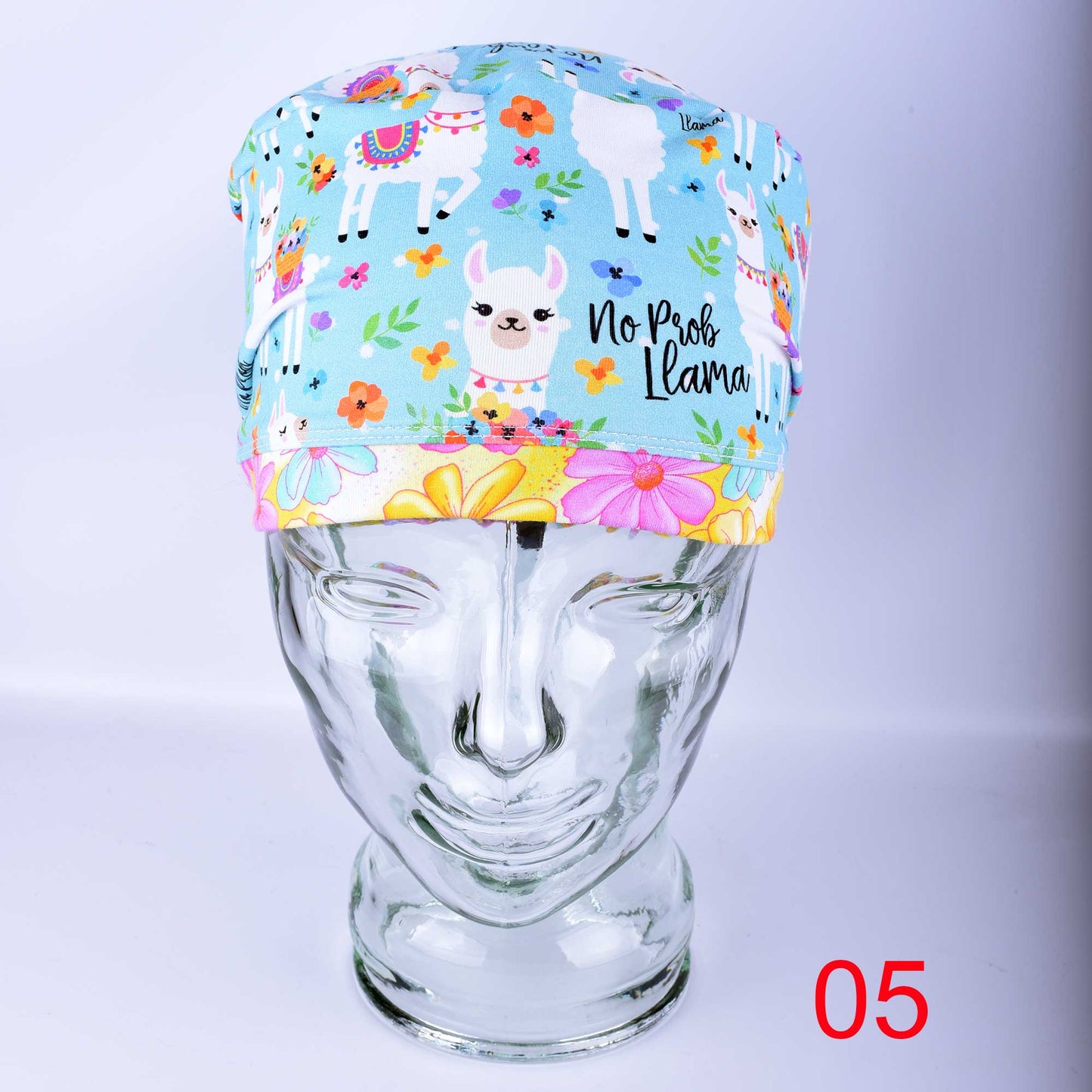 No Prob Llama Scrub Cap