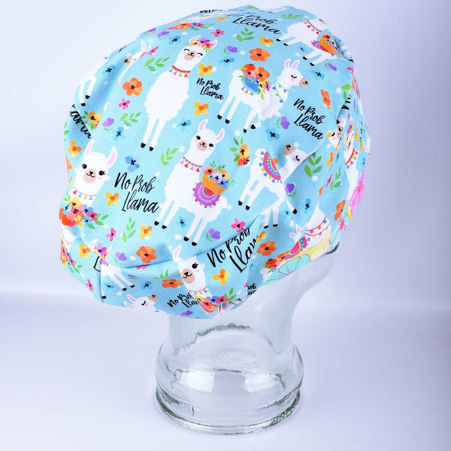 No Prob Llama Scrub Cap