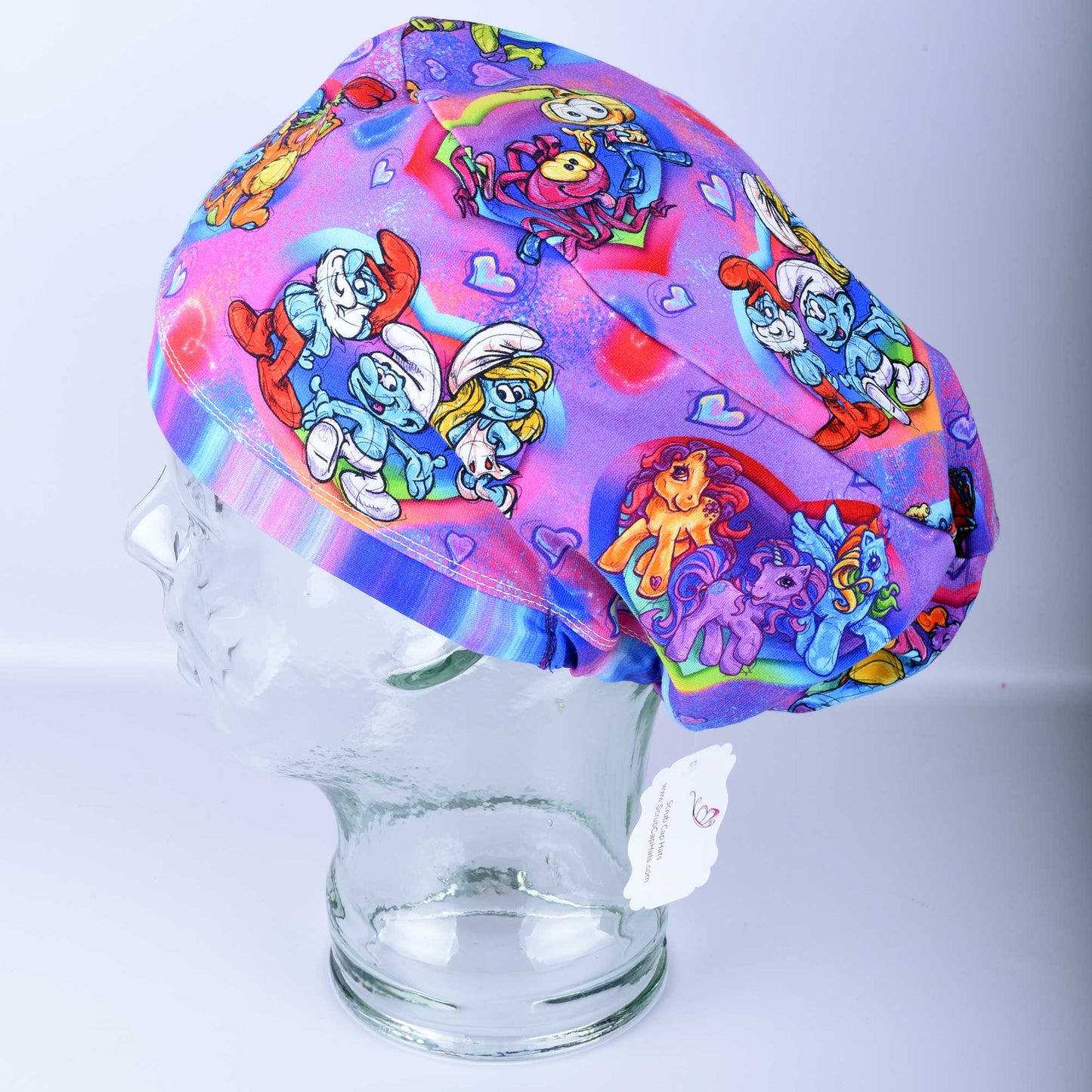 Nostalgic Cartoons Scrub Cap