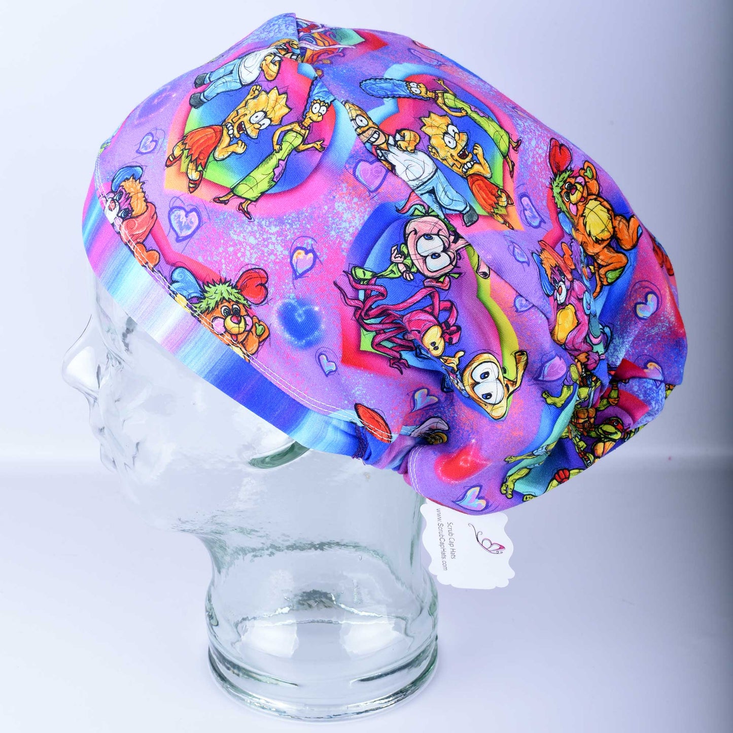 Nostalgic Cartoons Scrub Cap
