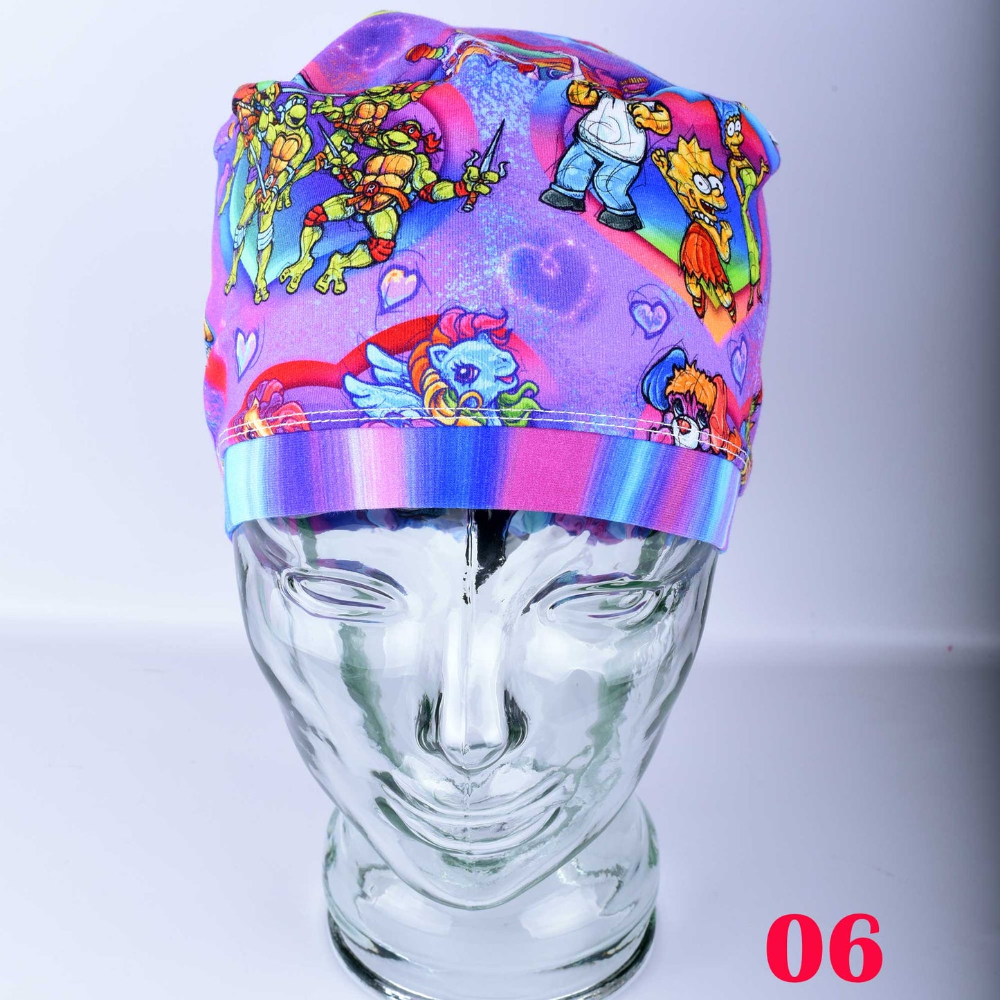 Nostalgic Cartoons Scrub Cap