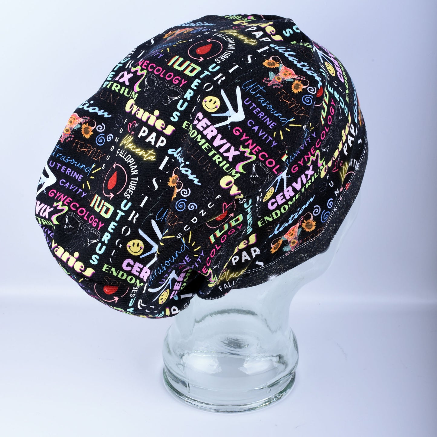 OB Gyn Words Scrub Cap