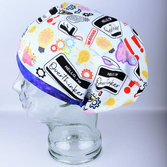 Overthinker Scrub Cap