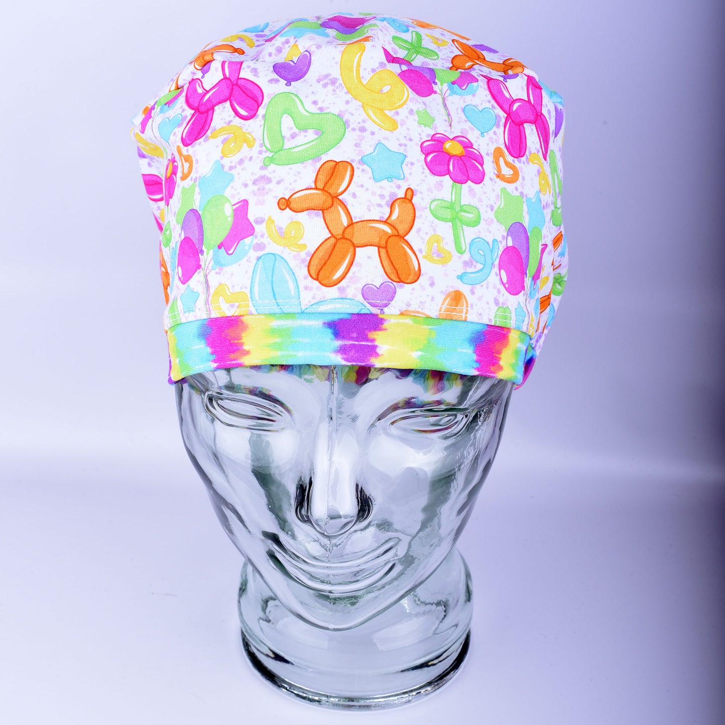 Party Balloons Scrub Cap