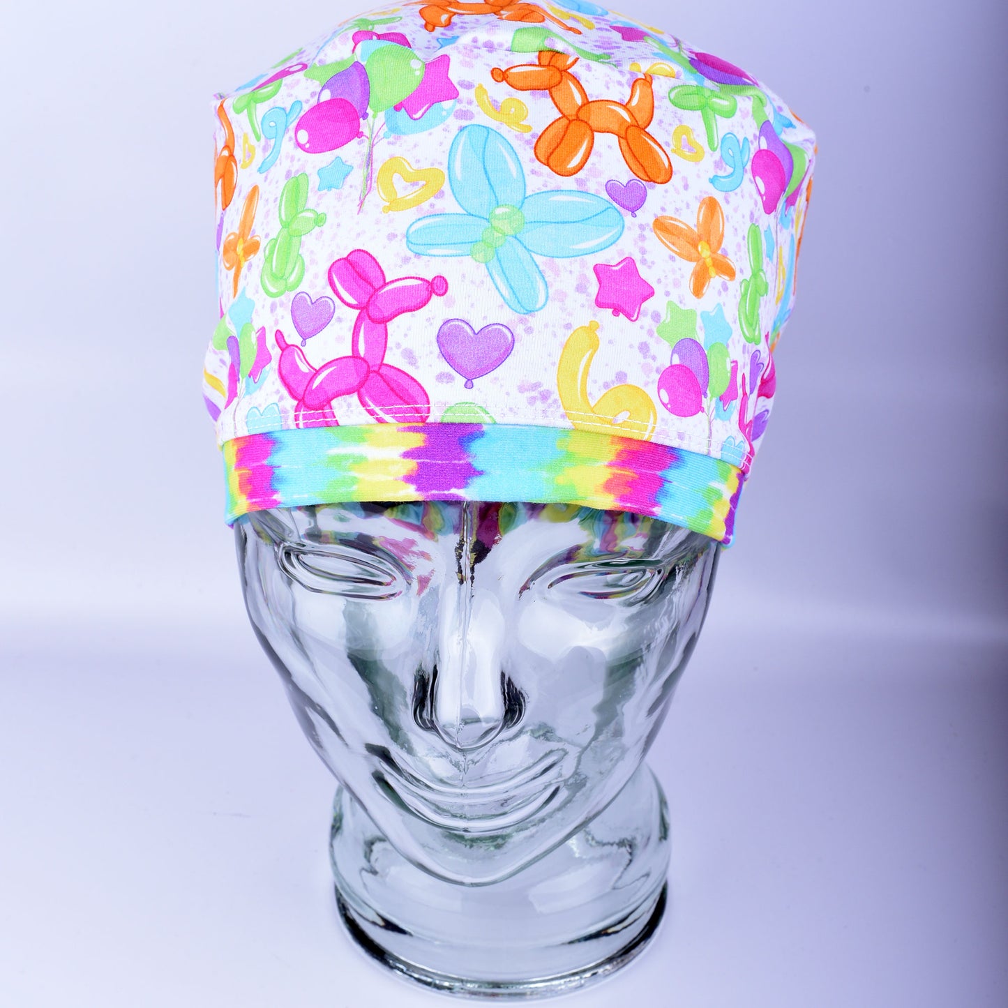 Party Balloons Scrub Cap