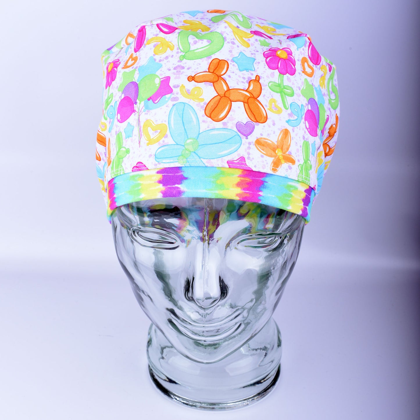 Party Balloons Scrub Cap