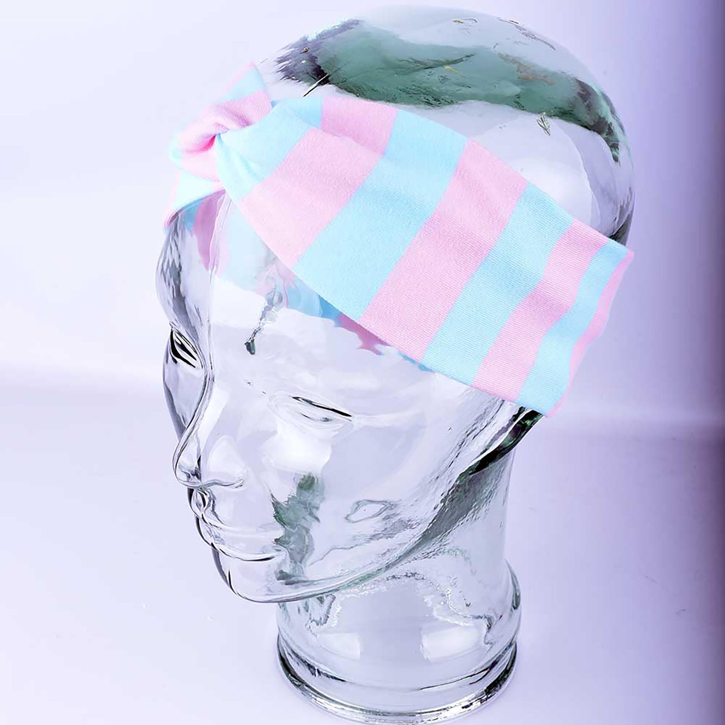 Pastel Stripes Twist Headband