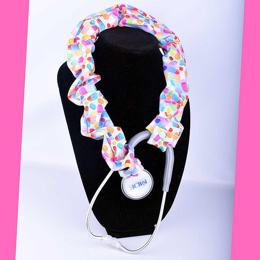 Pink Meds Stethoscope Cover