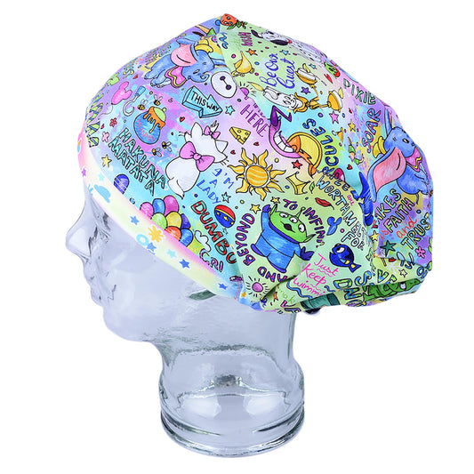 Positive Vibes Scrub Cap