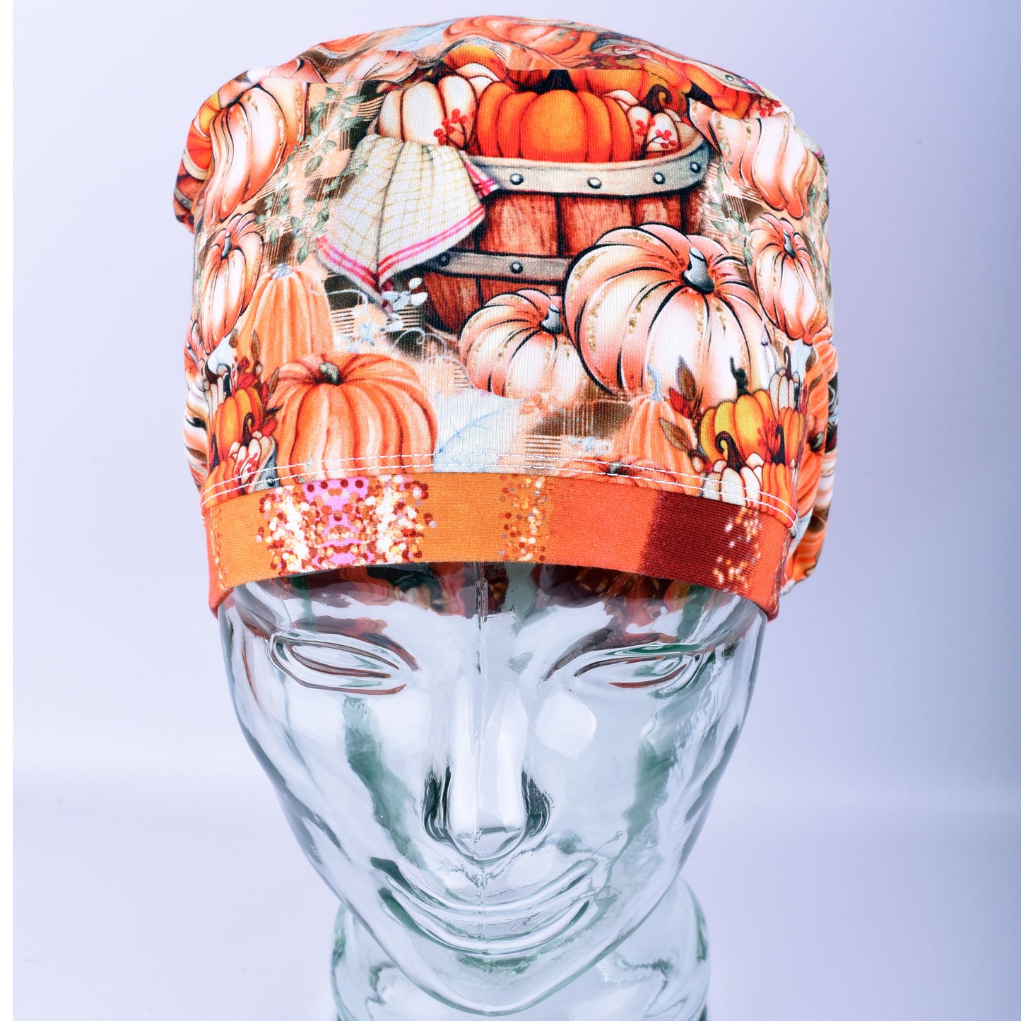 Pretty Pumpkins Scrub Cap