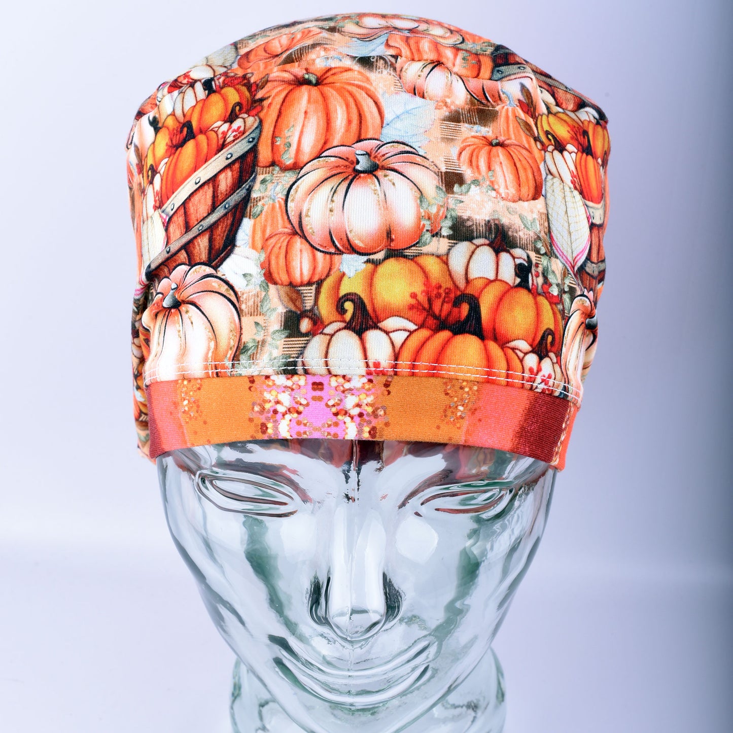 Pretty Pumpkins Scrub Cap