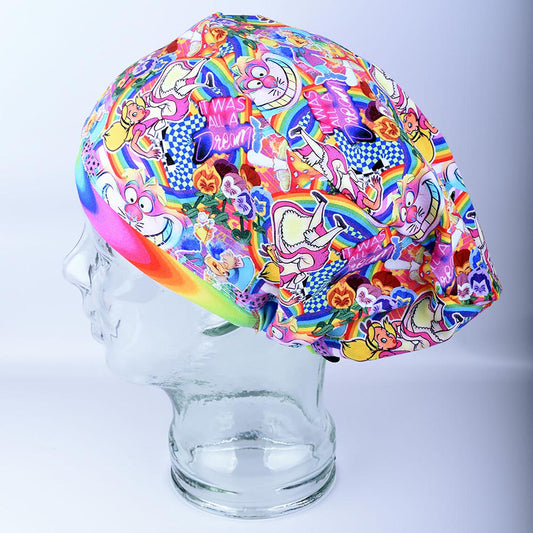 Rainbow Party Scrub Cap