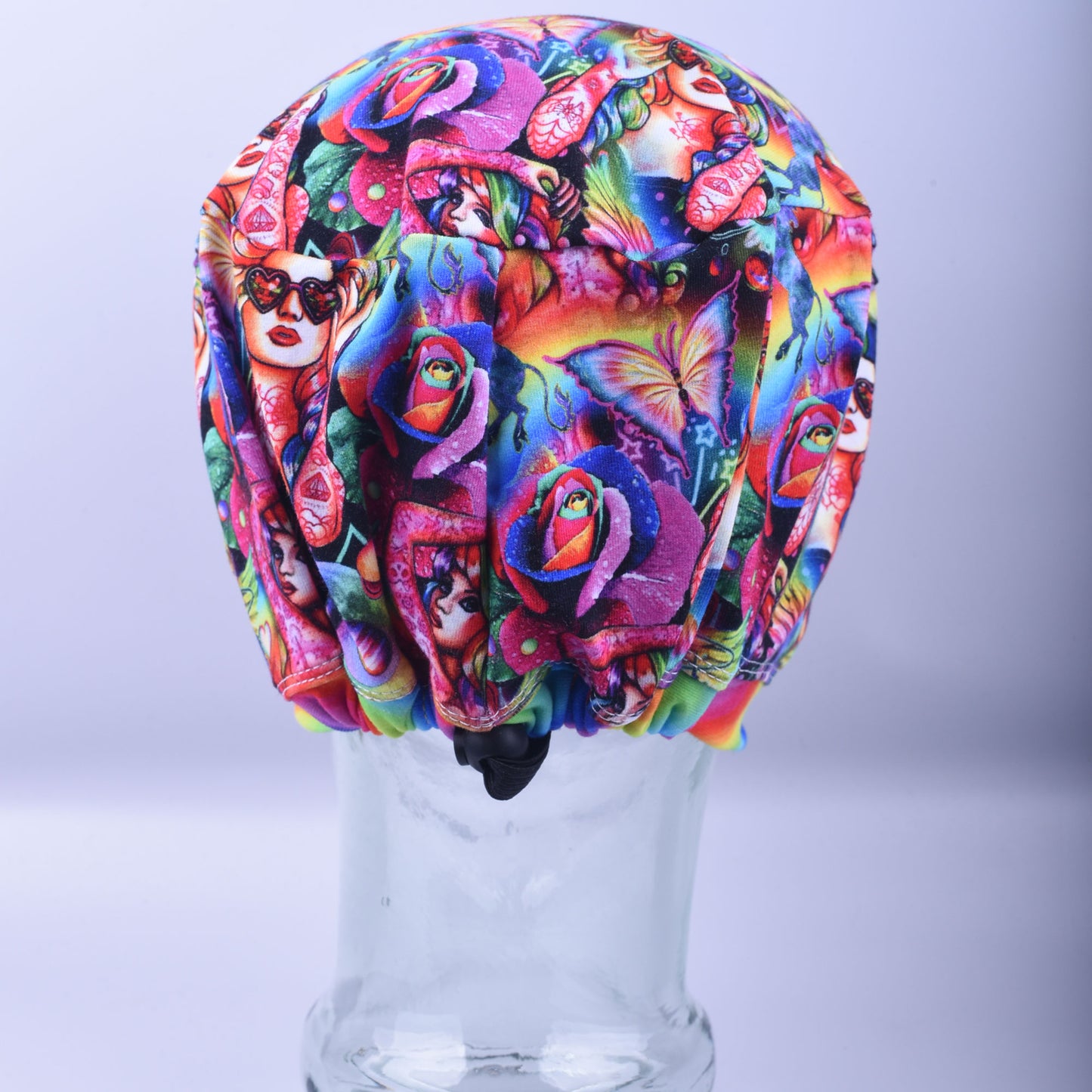 Rainbow Woman Scrub Cap
