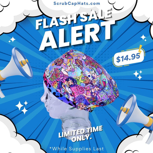 Rainbow Life Scrub Cap
