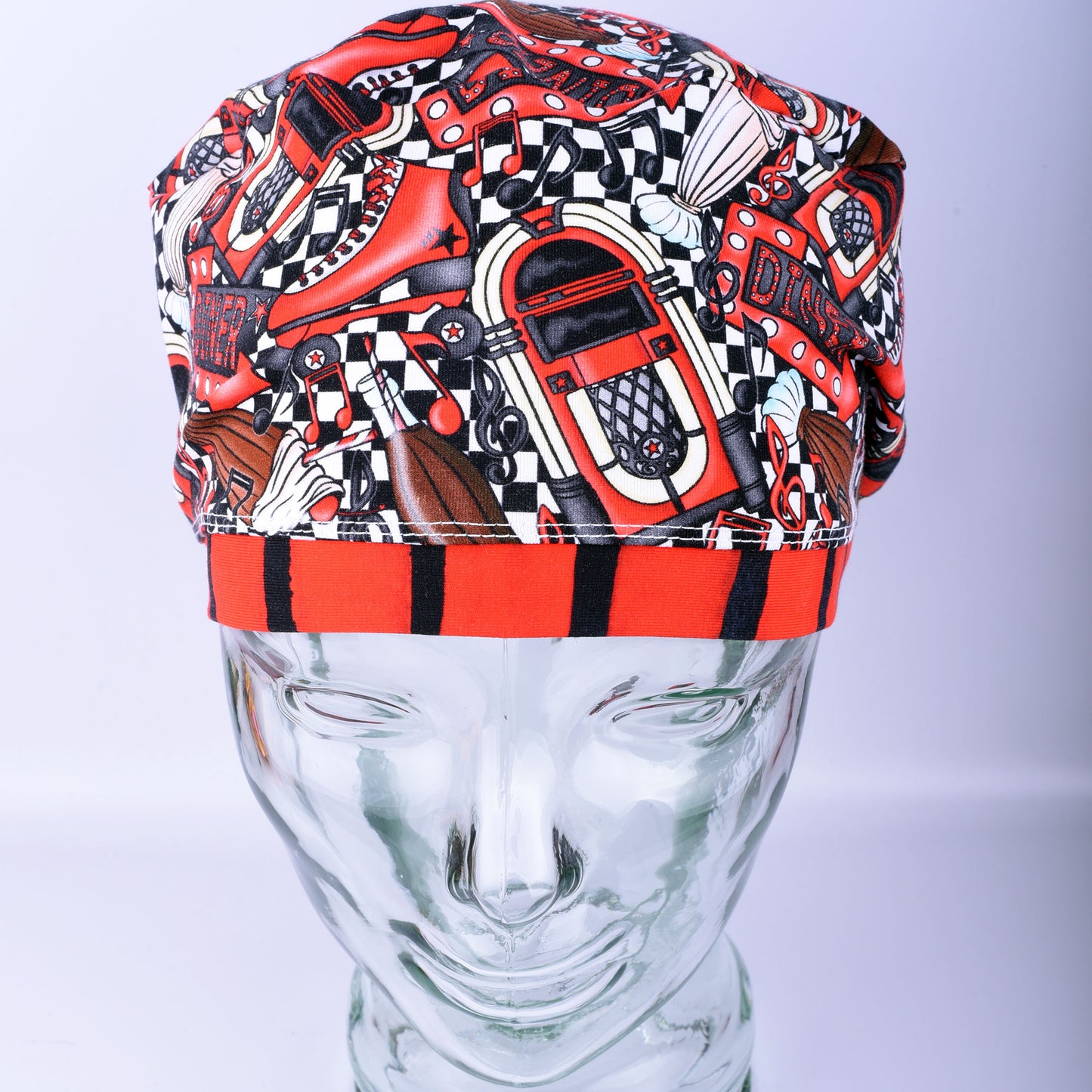 Retro Diner Scrub Cap