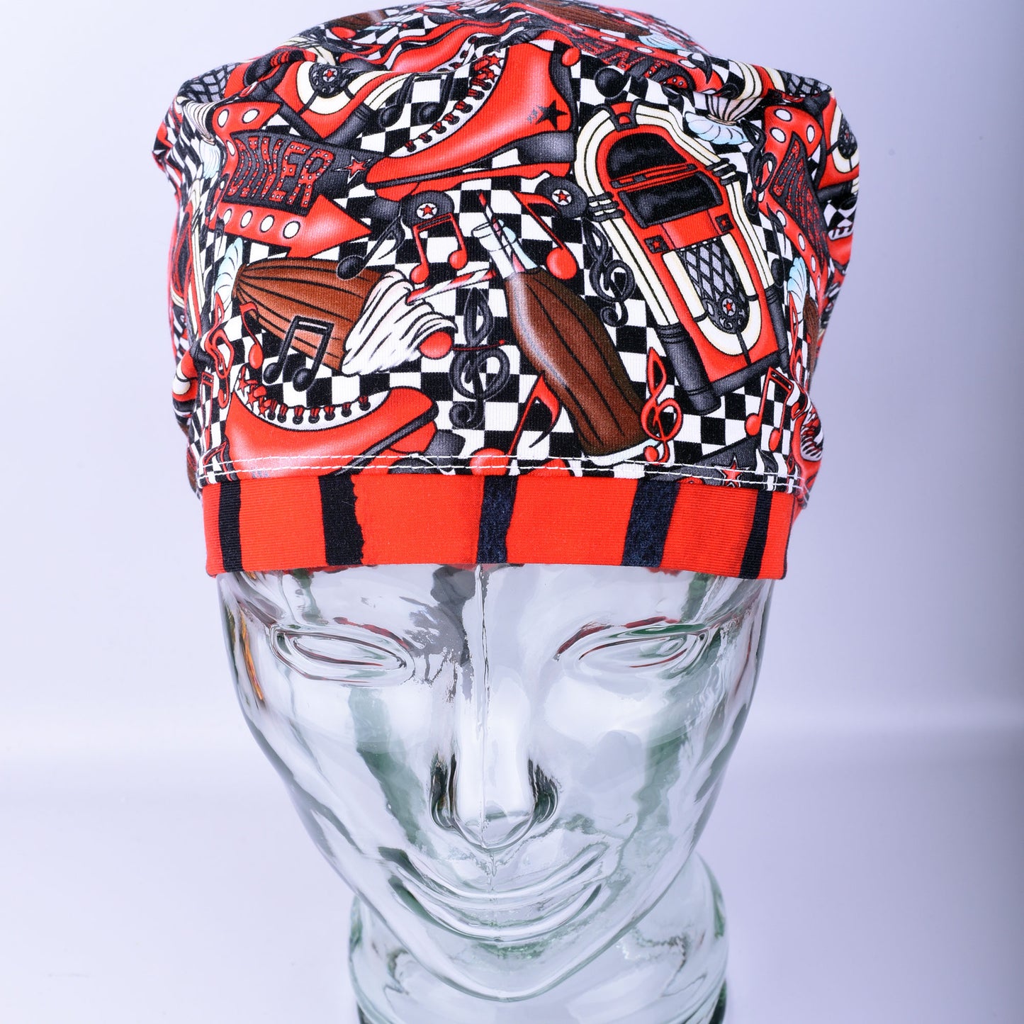 Retro Diner Scrub Cap