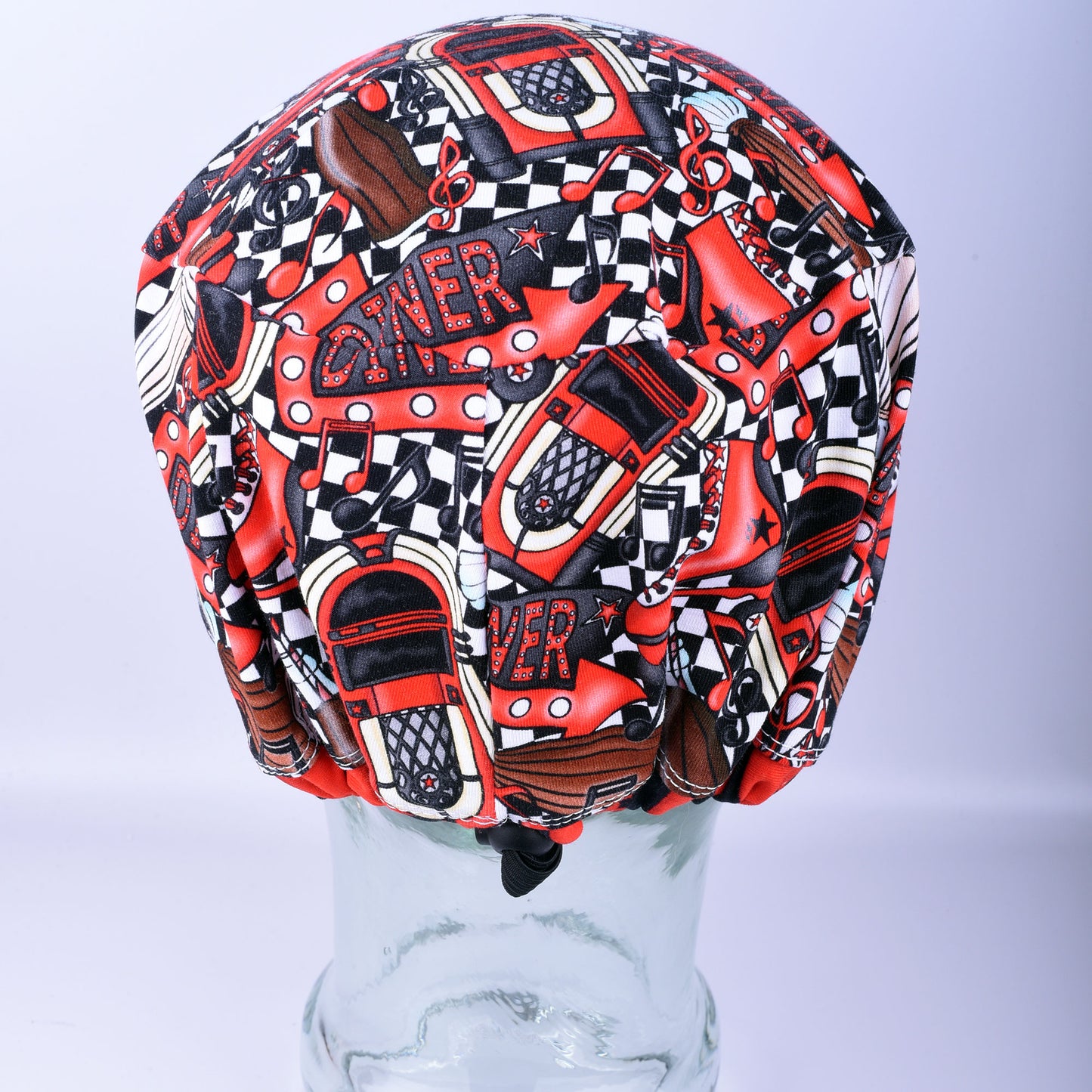 Retro Diner Scrub Cap