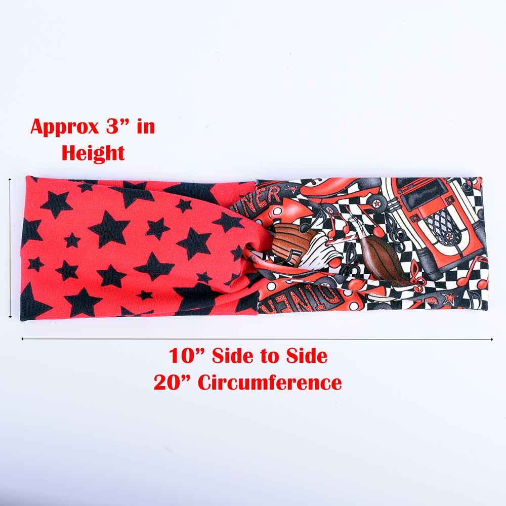 Retro Diner Twist Headband