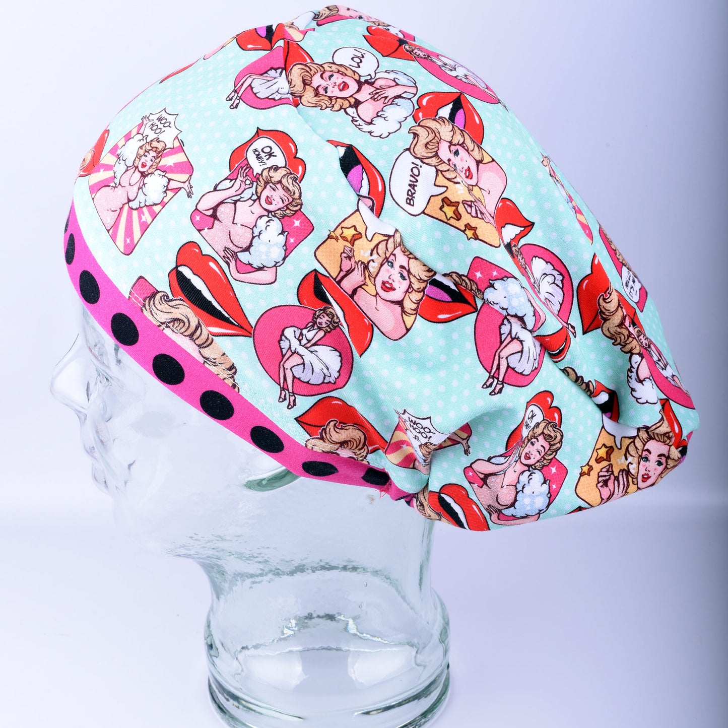 Retro Women Scrub Cap