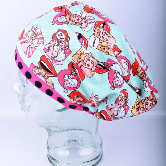 Retro Women Scrub Cap