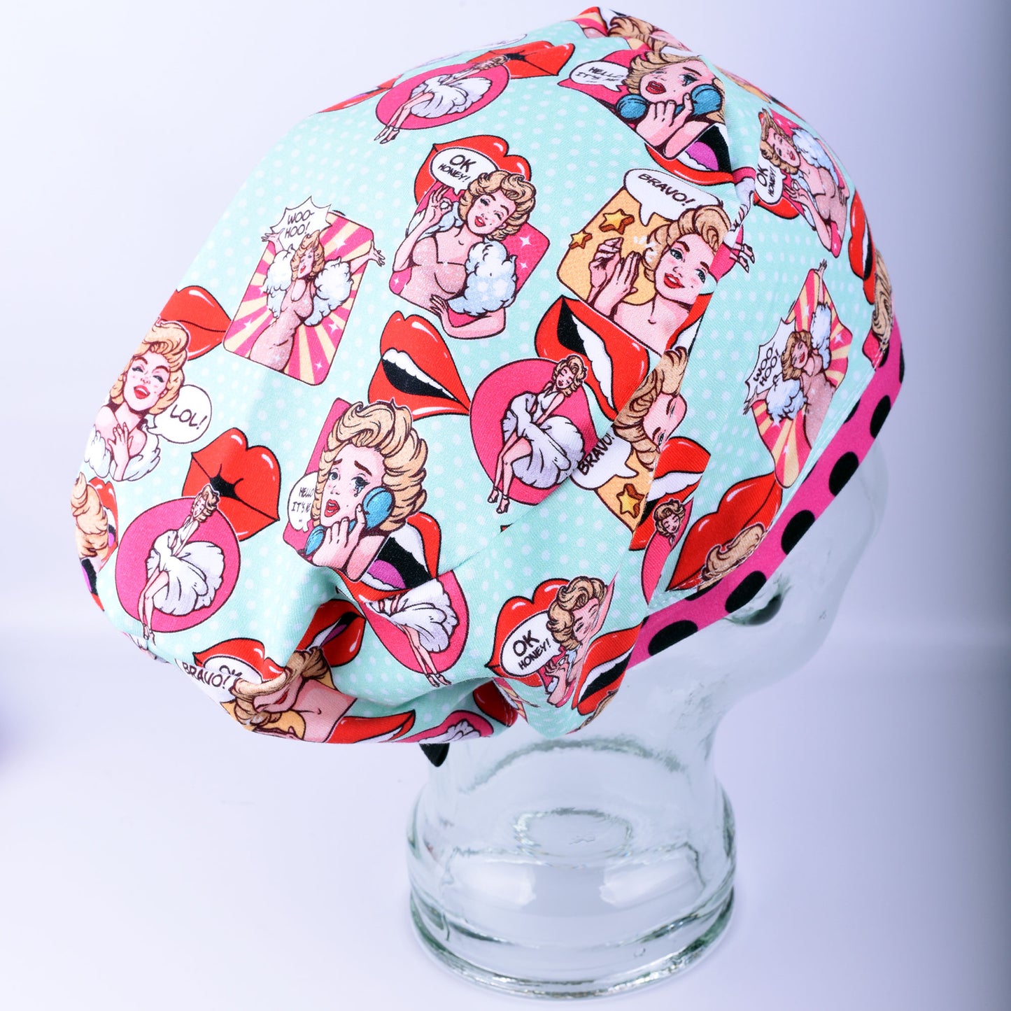 Retro Women Scrub Cap