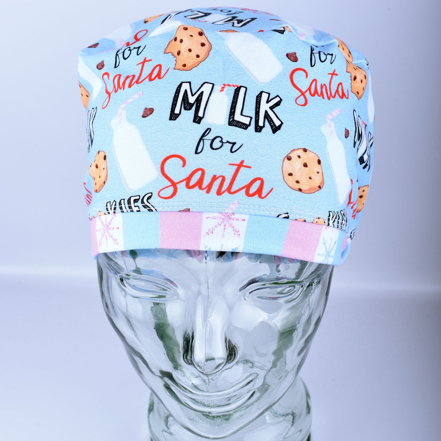 Santa Cookies Scrub Cap