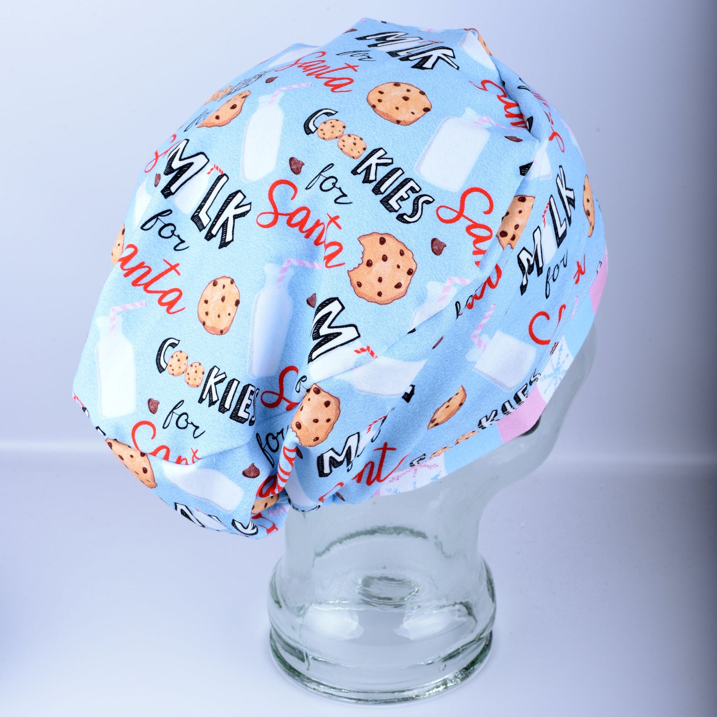 Santa Cookies Scrub Cap