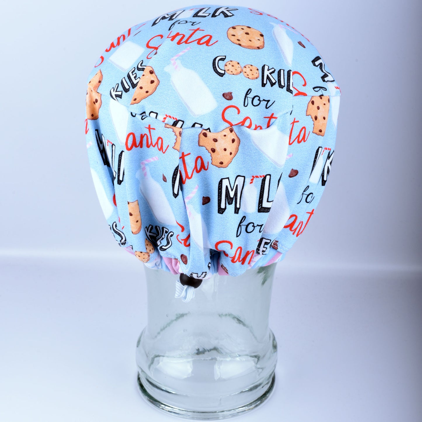 Santa Cookies Scrub Cap