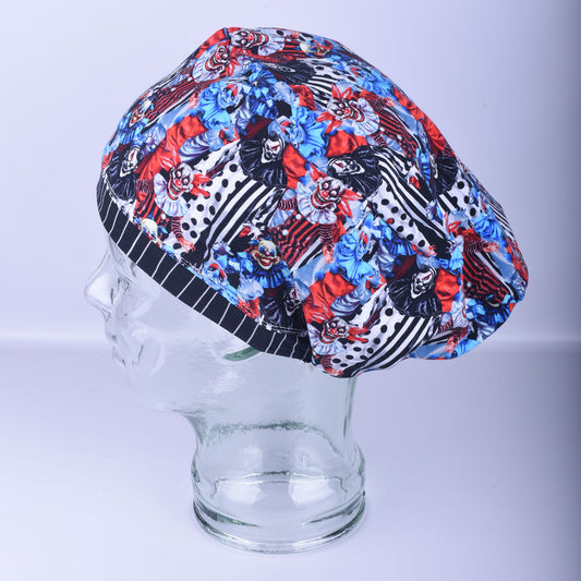 Scary Clowns Scrub Cap