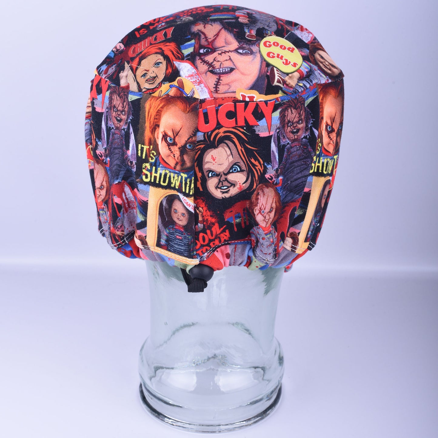 Scary Halloween Scrub Cap