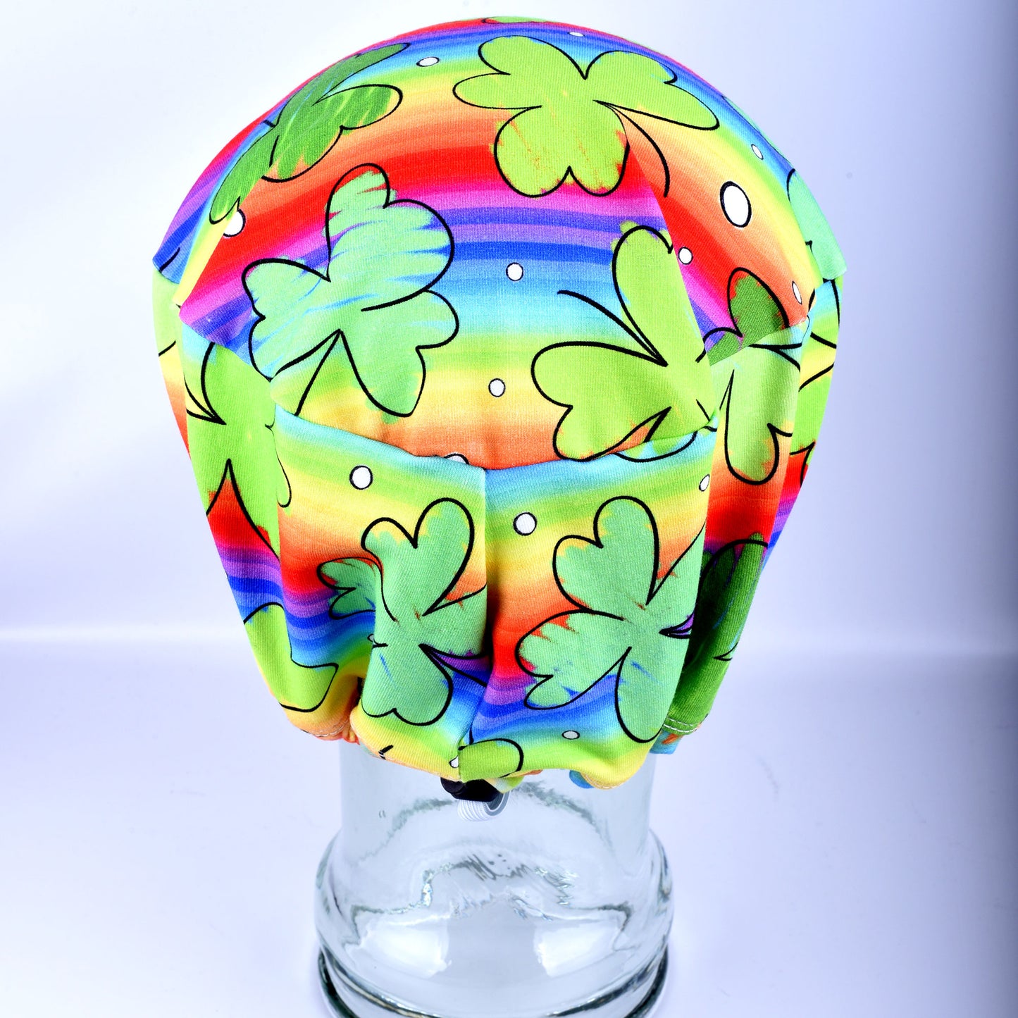 Sketchy Shamrocks Scrub Cap