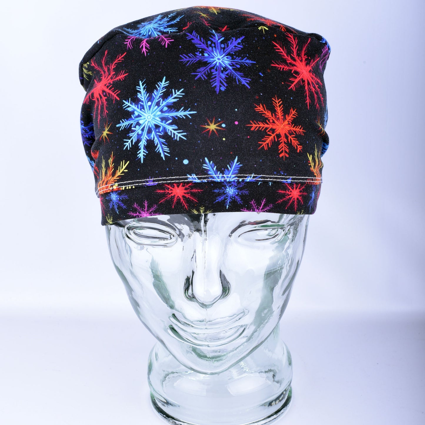 Snowflakes Scrub Cap