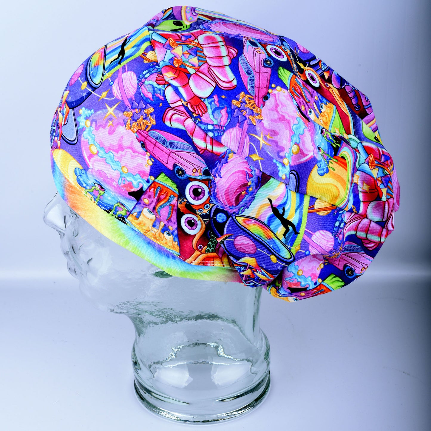 Space Aliens Scrub Cap