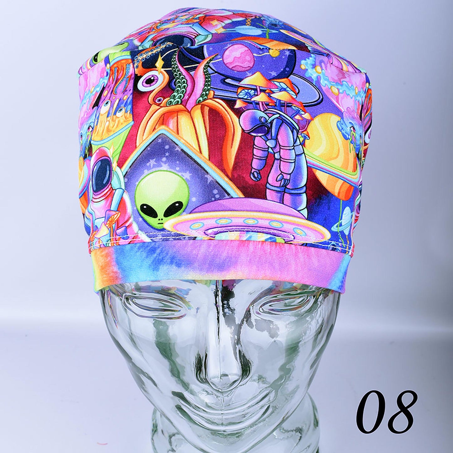 Space Aliens Scrub Cap
