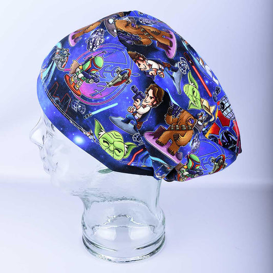 Space Wars Scrub Cap