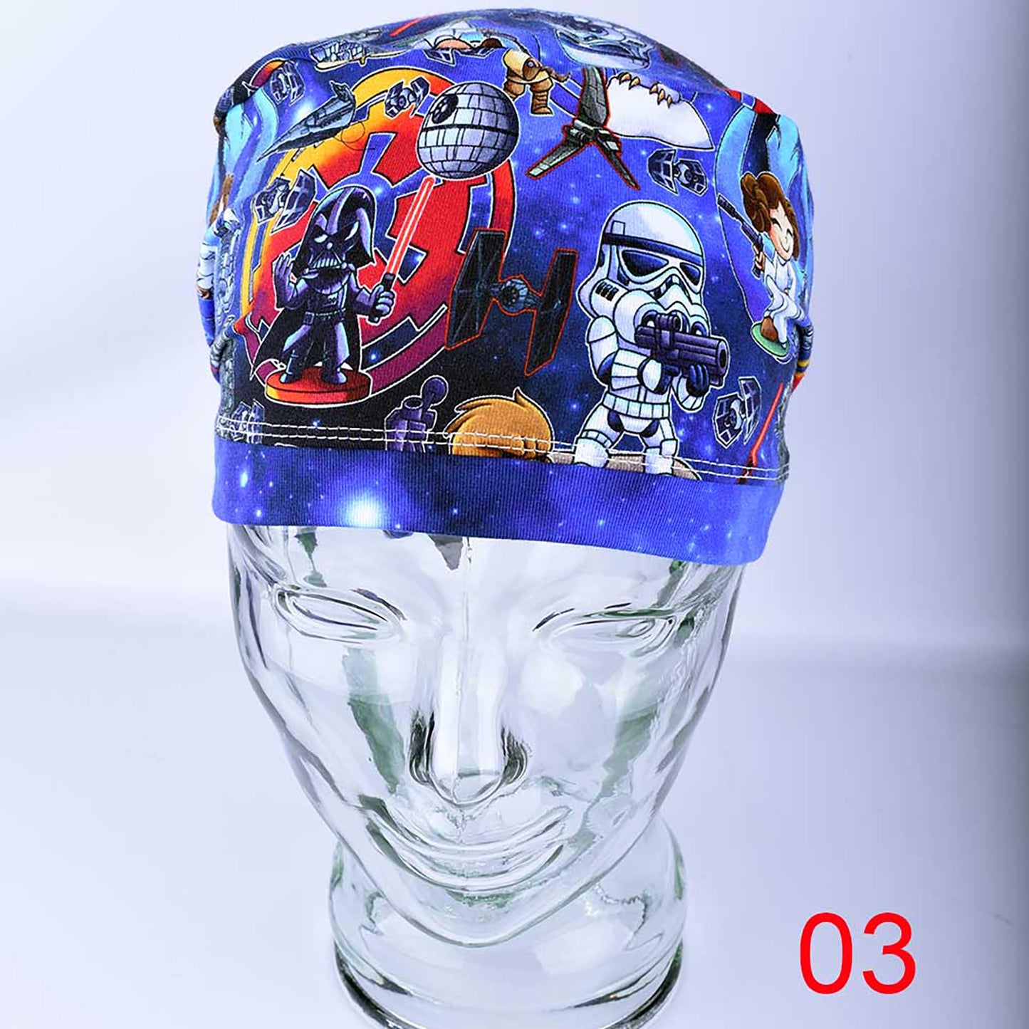 Space Wars Scrub Cap