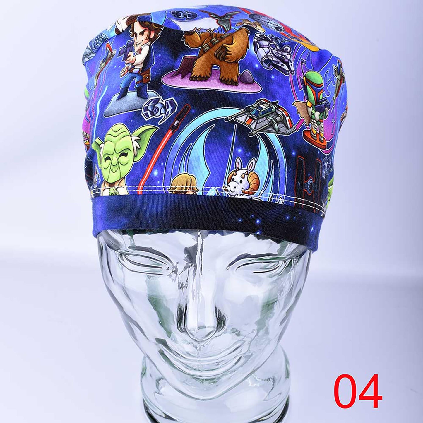 Space Wars Scrub Cap