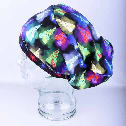 Sparkle Trees Scrub Cap