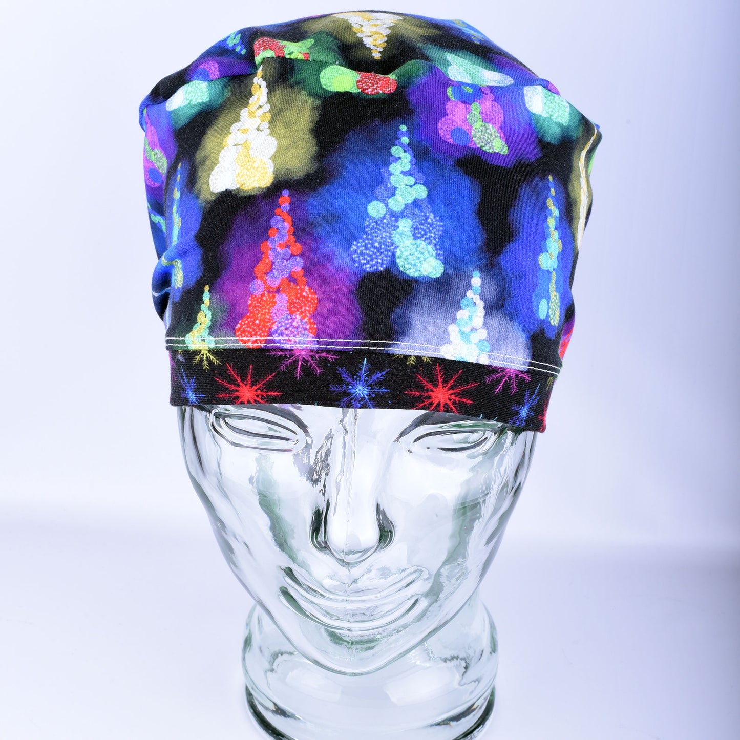 Sparkle Trees Scrub Cap