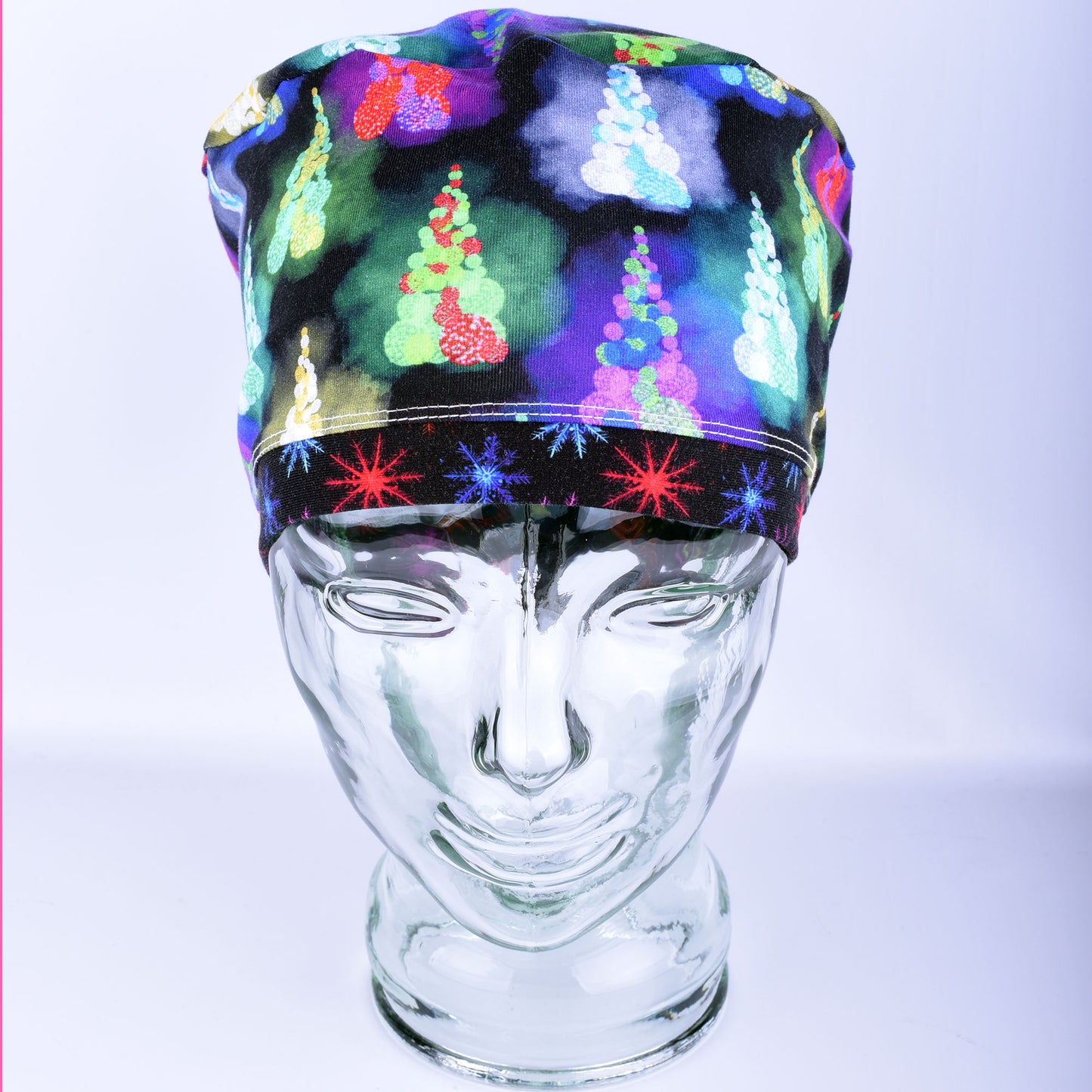 Sparkle Trees Scrub Cap