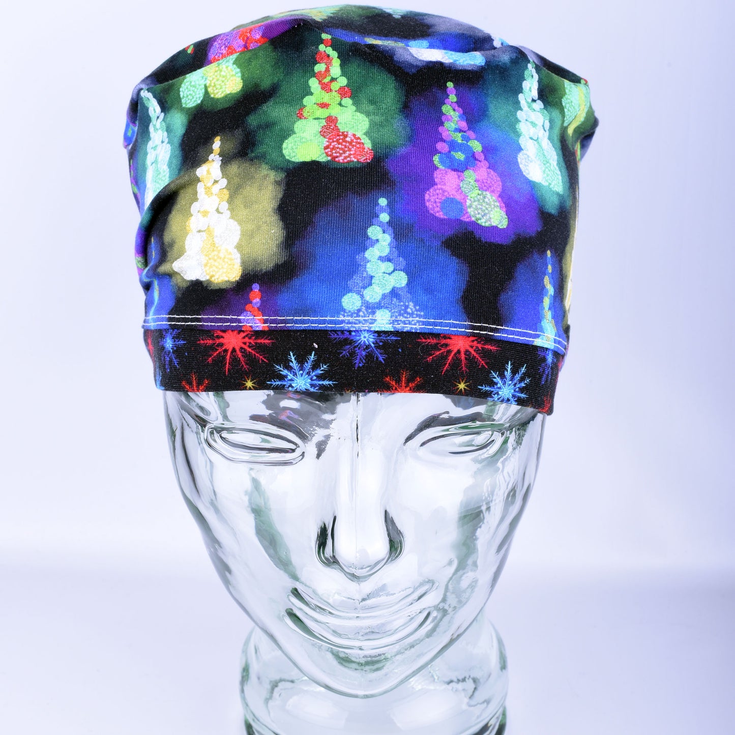 Sparkle Trees Scrub Cap