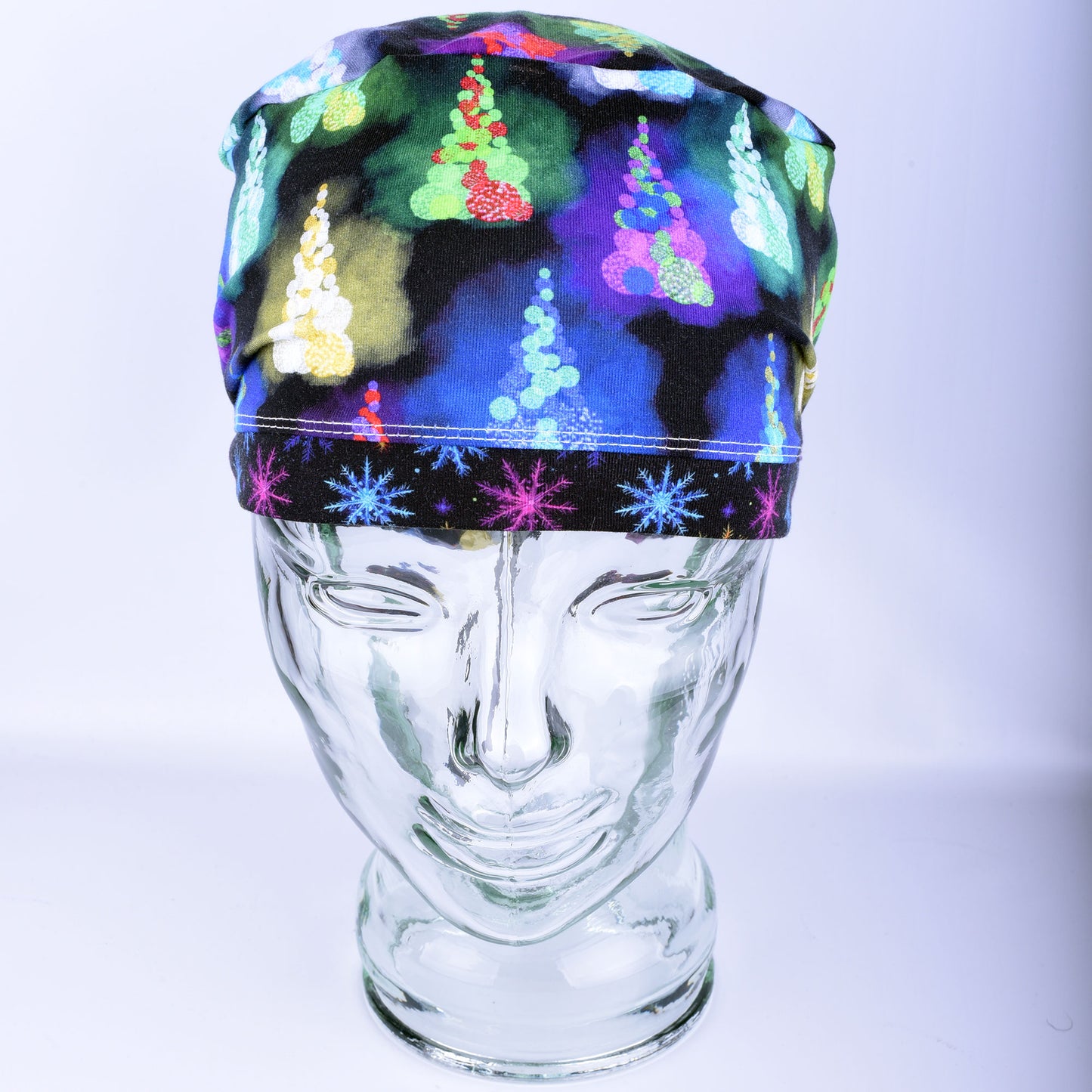 Sparkle Trees Scrub Cap